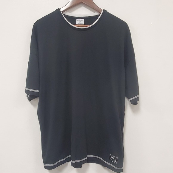 Gymshark Other - Gymshark Mens Short Sleeve Athletic T Shirt Size XXL Black Sport Logo Workout